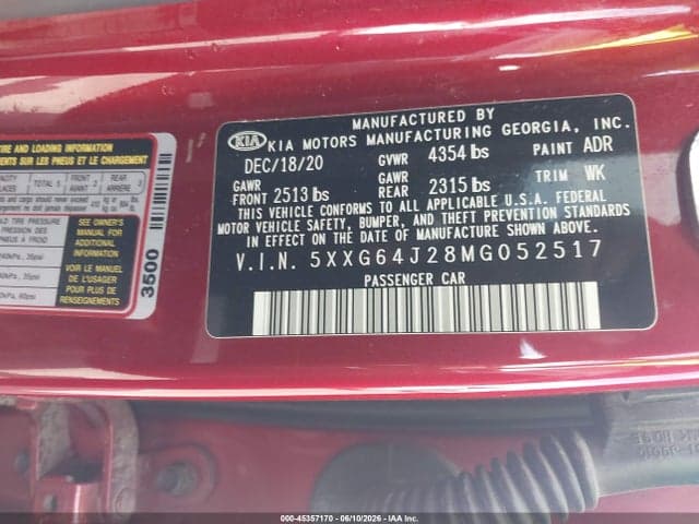 2021 KIA K5 GT-LINE 9