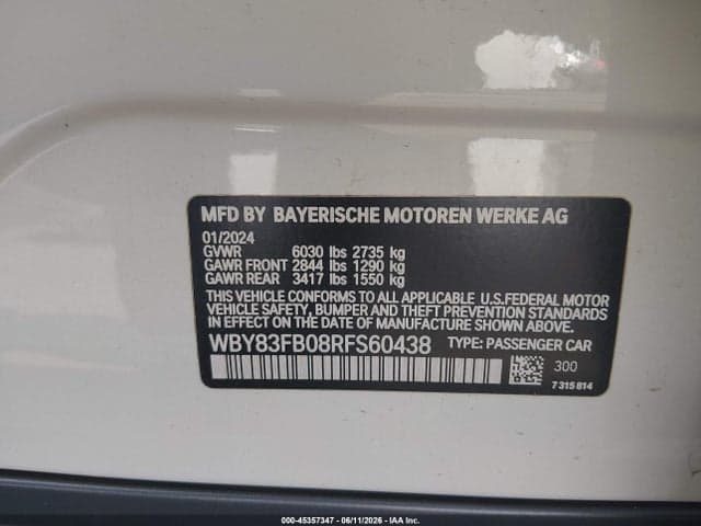 2024 BMW I4 GRAN COUPE XDRIVE40 9