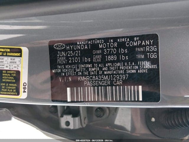 2021 HYUNDAI VENUE SEL 9