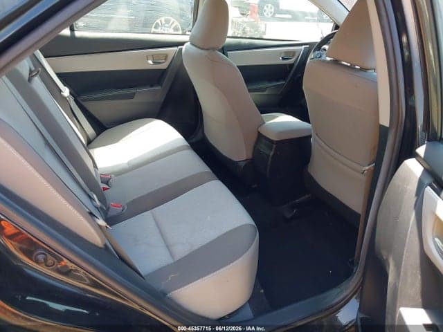 2017 TOYOTA COROLLA LE 8