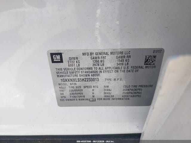 2017 GMC ACADIA DENALI 9