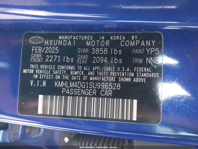 2025 HYUNDAI ELANTRA SEL SPORT 9