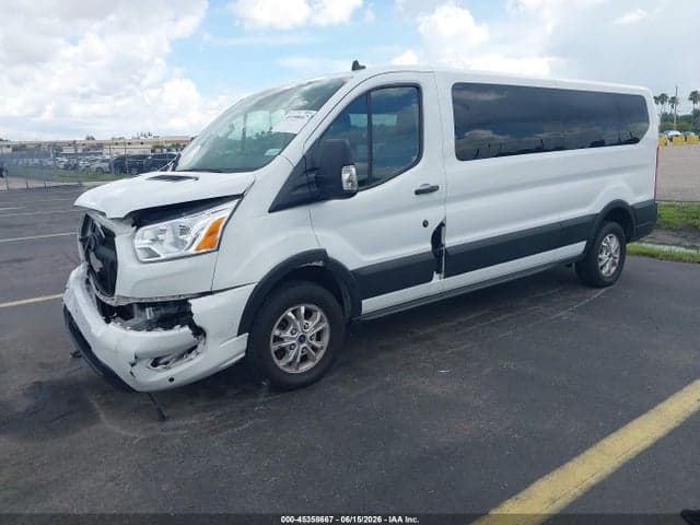 2021 FORD TRANSIT-350 PASSENGER VAN XLT 2