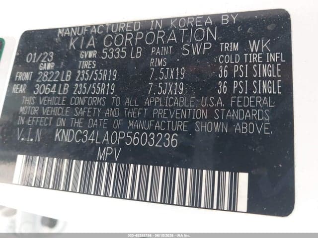 2023 KIA EV6 WIND 9