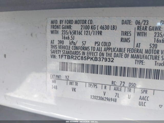 2023 FORD TRANSIT-250 9