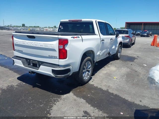 2021 CHEVROLET SILVERADO 1500 4WD SHORT BED CUSTOM 4