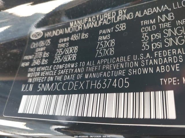 2026 HYUNDAI TUCSON SEL PREMIUM 9