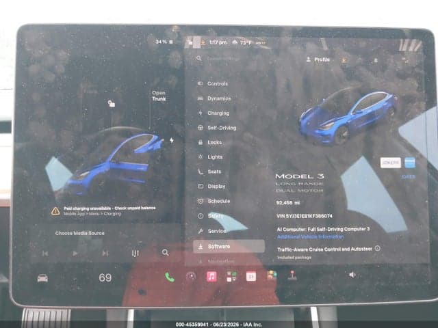 2019 TESLA MODEL 3 LONG RANGE/PERFORMANCE 7