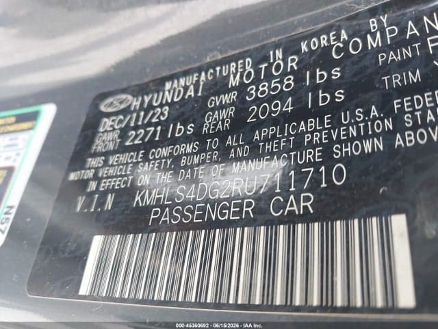 2024 HYUNDAI ELANTRA SEL 9