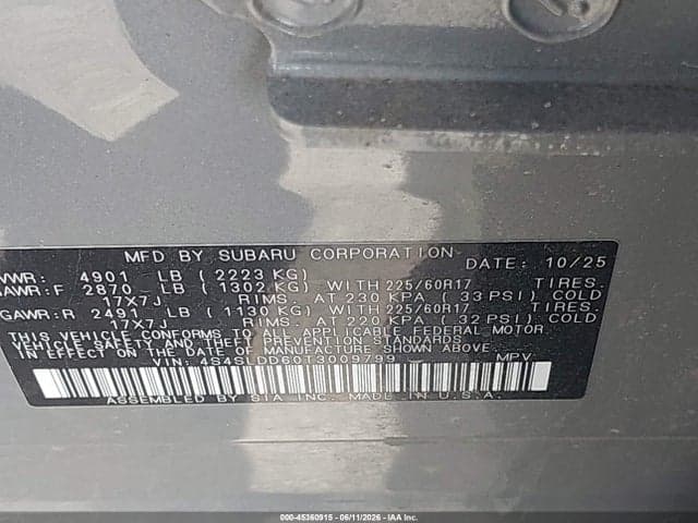 2026 SUBARU FORESTER PREMIUM 9