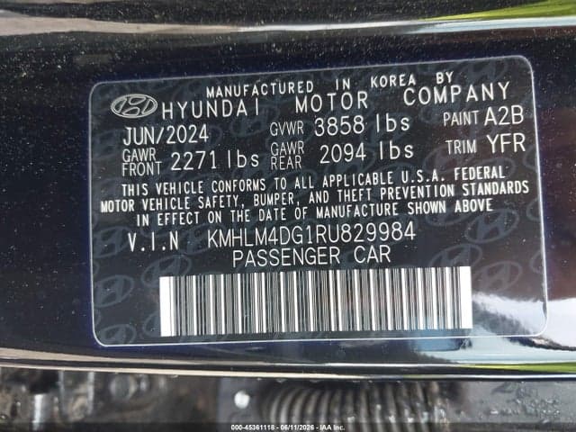 2024 HYUNDAI ELANTRA SEL 9