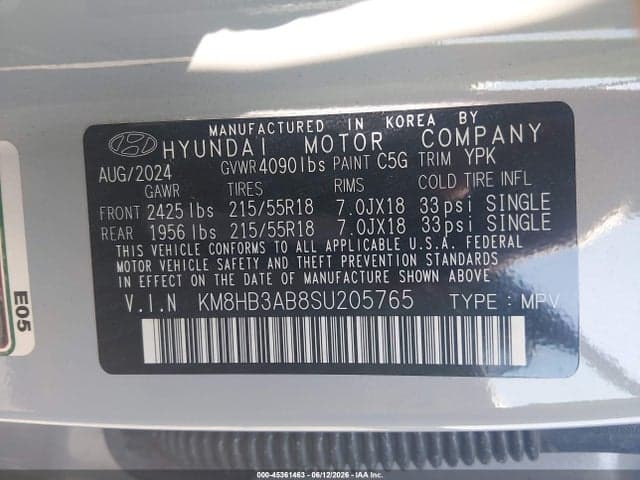 2025 HYUNDAI KONA SEL 9