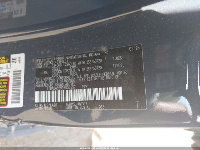 2026 TOYOTA GRAND HIGHLANDER HYBRID MAX LIMITED 9