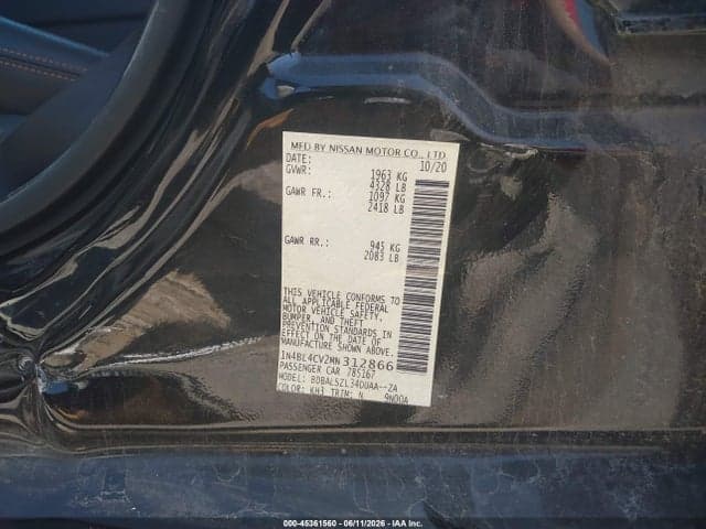 2021 NISSAN ALTIMA SR FWD 9