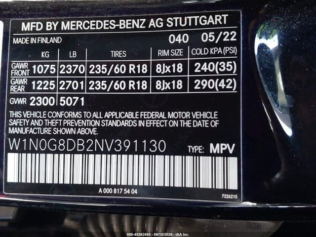 2022 MERCEDES-BENZ GLC 300 SUV 9