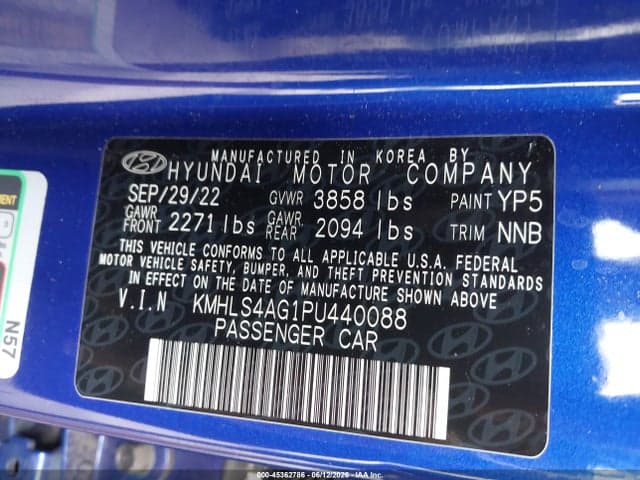 2023 HYUNDAI ELANTRA SEL 9