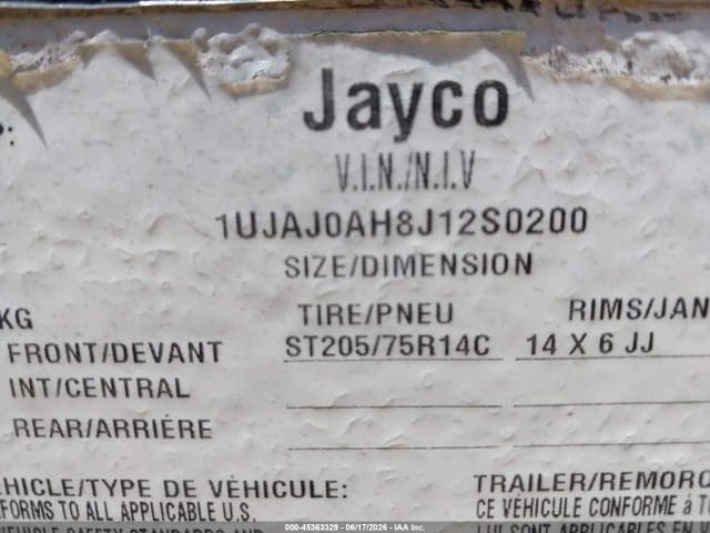 2018 JAYCO CAMPER 9