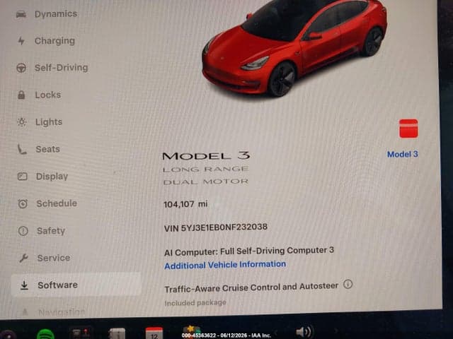 2022 TESLA MODEL 3 LONG RANGE DUAL MOTOR ALL-WHEEL DRIVE 7