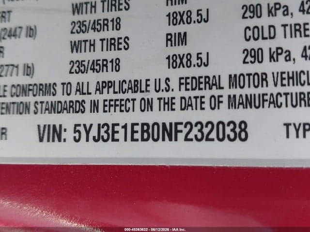 2022 TESLA MODEL 3 LONG RANGE DUAL MOTOR ALL-WHEEL DRIVE 9