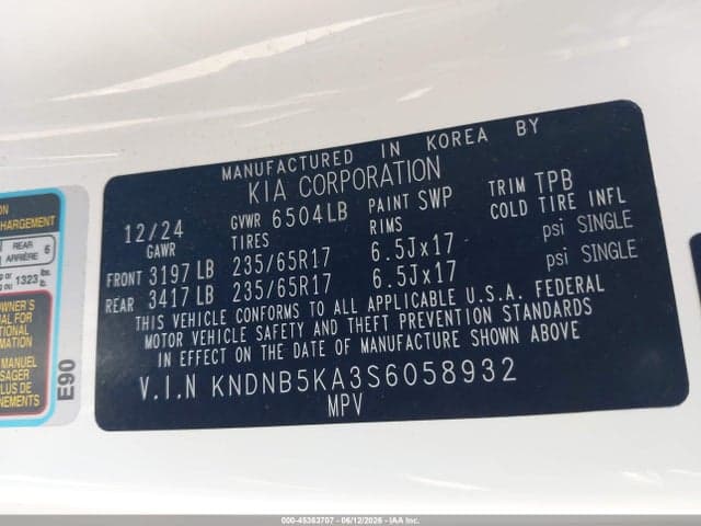 2025 KIA CARNIVAL MPV HYBRID LXS 9