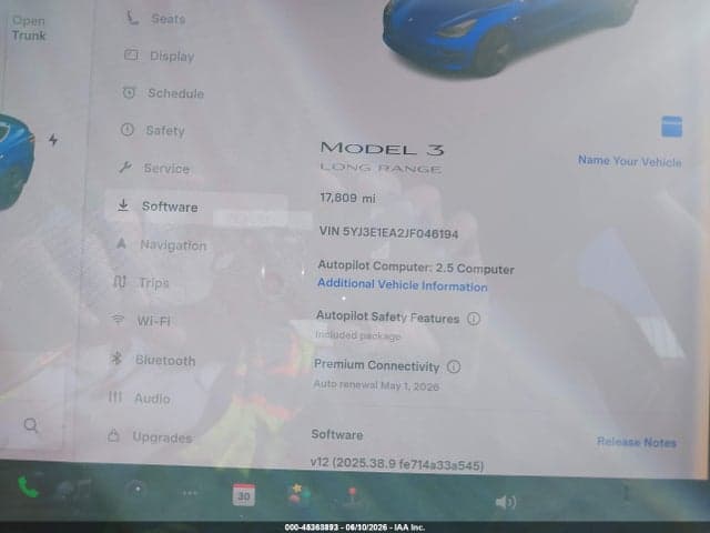 2018 TESLA MODEL 3 LONG RANGE/MID RANGE 7