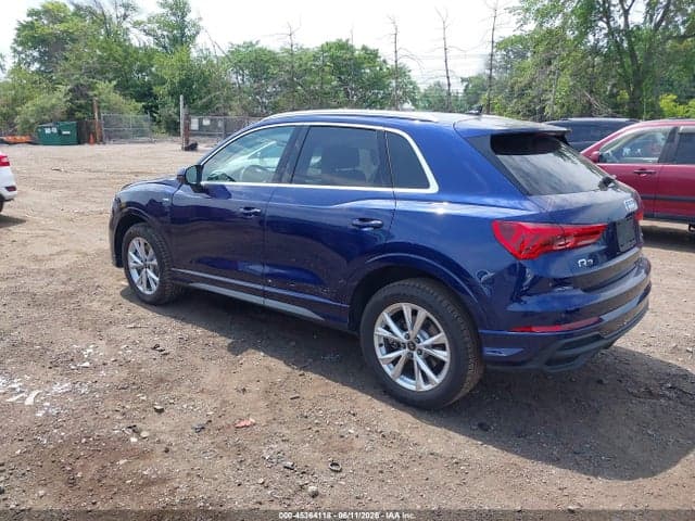 2024 AUDI Q3 PREMIUM 45 TFSI S LINE QUATTRO TIPTRONIC 3