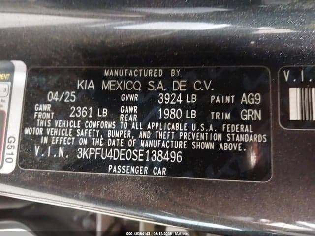 2025 KIA K4 EX 9