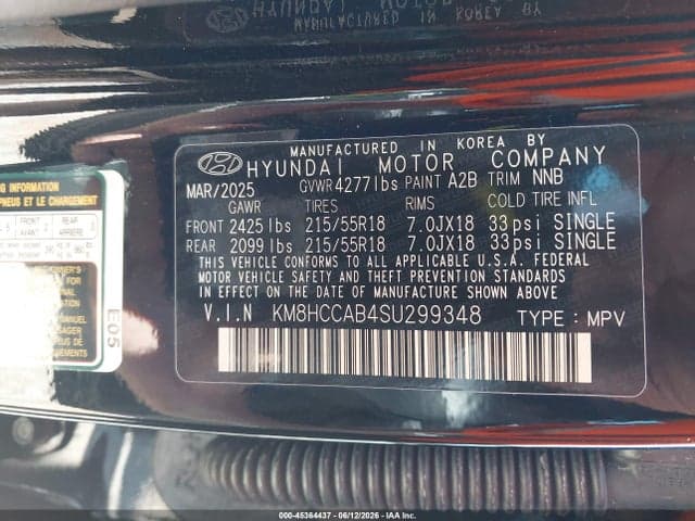 2025 HYUNDAI KONA SEL CONVENIENCE 9