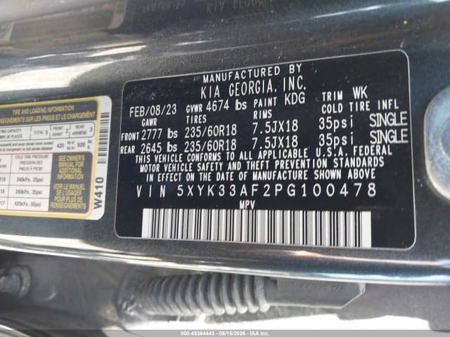 2023 KIA SPORTAGE EX 9