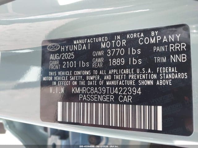 2026 HYUNDAI VENUE SEL 9