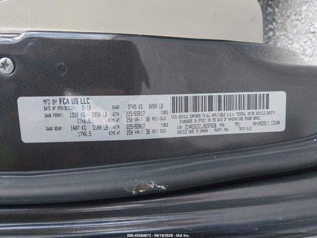 2018 DODGE GRAND CARAVAN SXT 9