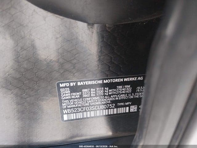 2025 BMW IX XDRIVE50 9