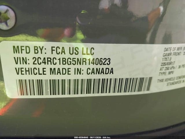 2022 CHRYSLER PACIFICA TOURING L 9