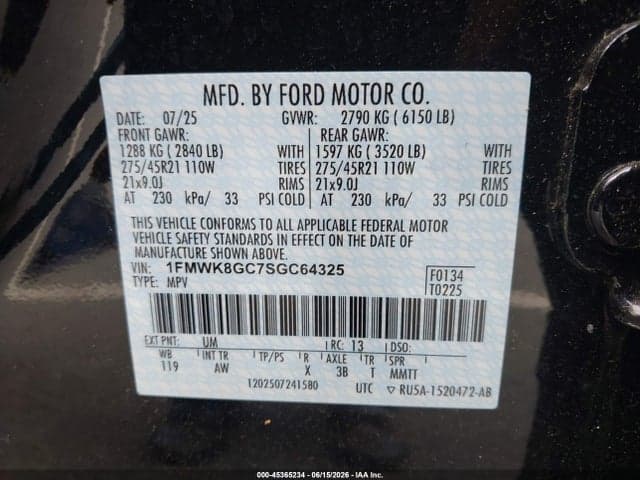 2025 FORD EXPLORER ST 9