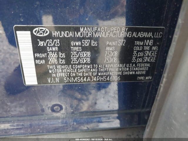 2023 HYUNDAI SANTA FE XRT 9