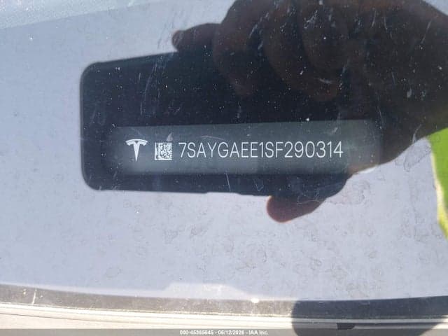 2025 TESLA MODEL Y LONG RANGE DUAL MOTOR ALL-WHEEL DRIVE 9