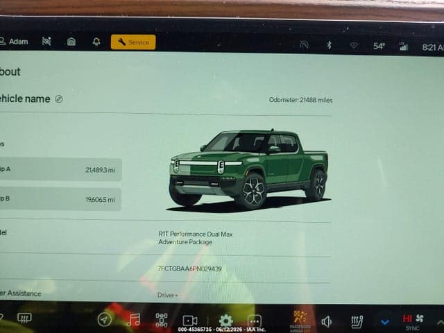 2023 RIVIAN R1T ADVENTURE/ADVENTURE DUAL MOTOR LARGE PACK/ADVENTURE DUAL MOTOR MAX PACK 7