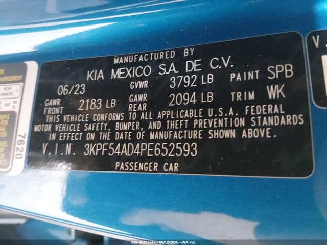 2023 KIA FORTE GT-LINE 9