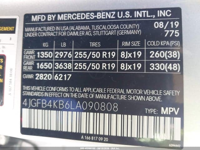 2020 MERCEDES-BENZ GLE 350 4MATIC 9