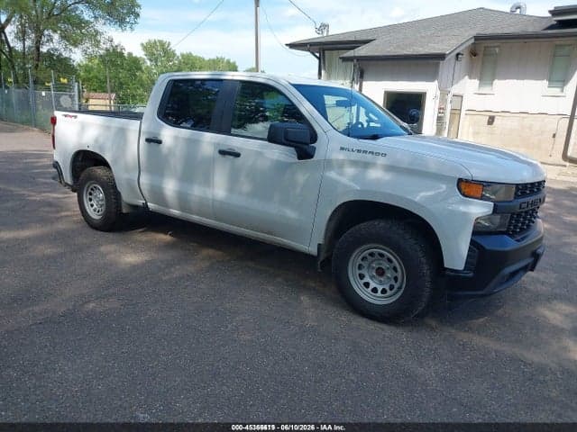 2021 CHEVROLET SILVERADO 1500 4WD SHORT BED WT 1