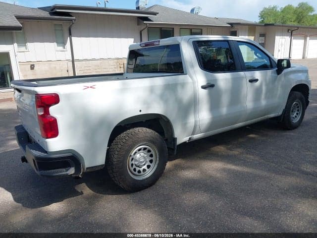 2021 CHEVROLET SILVERADO 1500 4WD SHORT BED WT 4