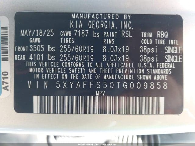 2026 KIA EV9 WIND 9