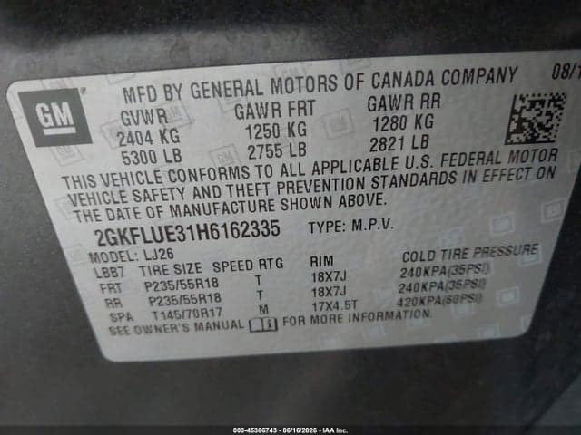 2017 GMC TERRAIN SLT 9