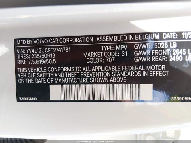 2026 VOLVO XC40 PLUS 10