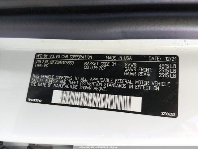 2022 VOLVO S60 B5 9
