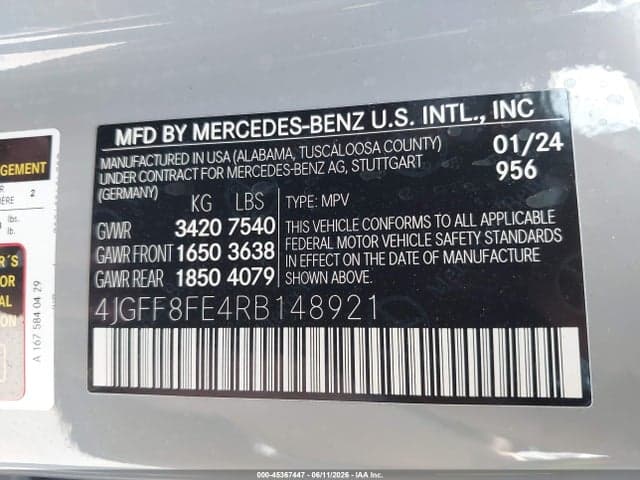 2024 MERCEDES-BENZ GLS 580 4MATIC 9