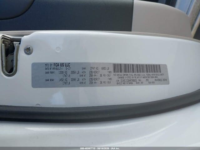 2017 CHRYSLER PACIFICA LX 9