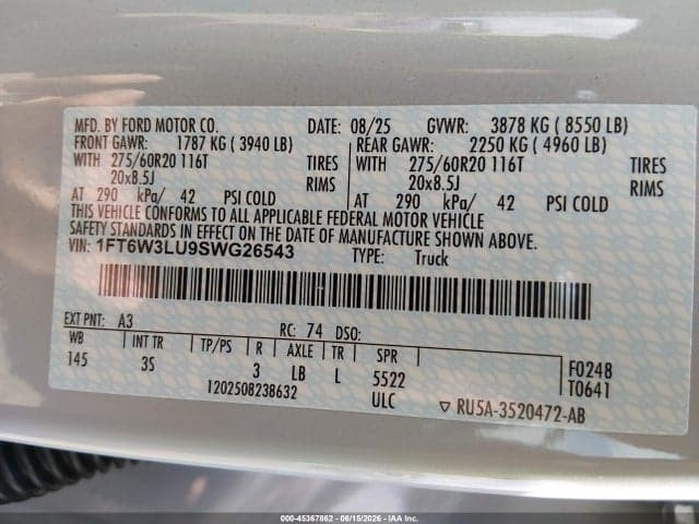 2025 FORD F-150 LIGHTNING FLASH 9