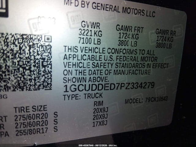 2023 CHEVROLET SILVERADO 1500 4WD STANDARD BED LT 9