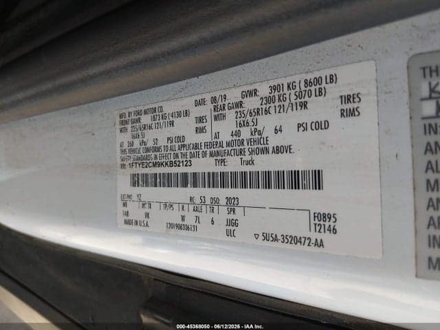 2019 FORD TRANSIT-150 9